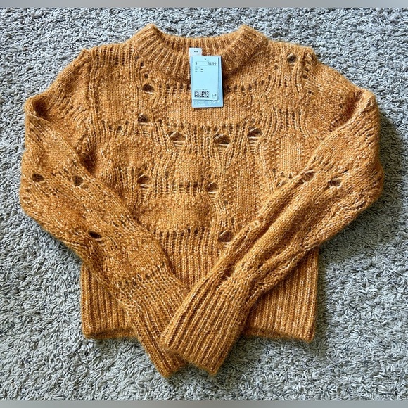 H&M Wool and Alpaca Blend Knit Sweater Jumper Size Medium NWT - Picture 6 of 6